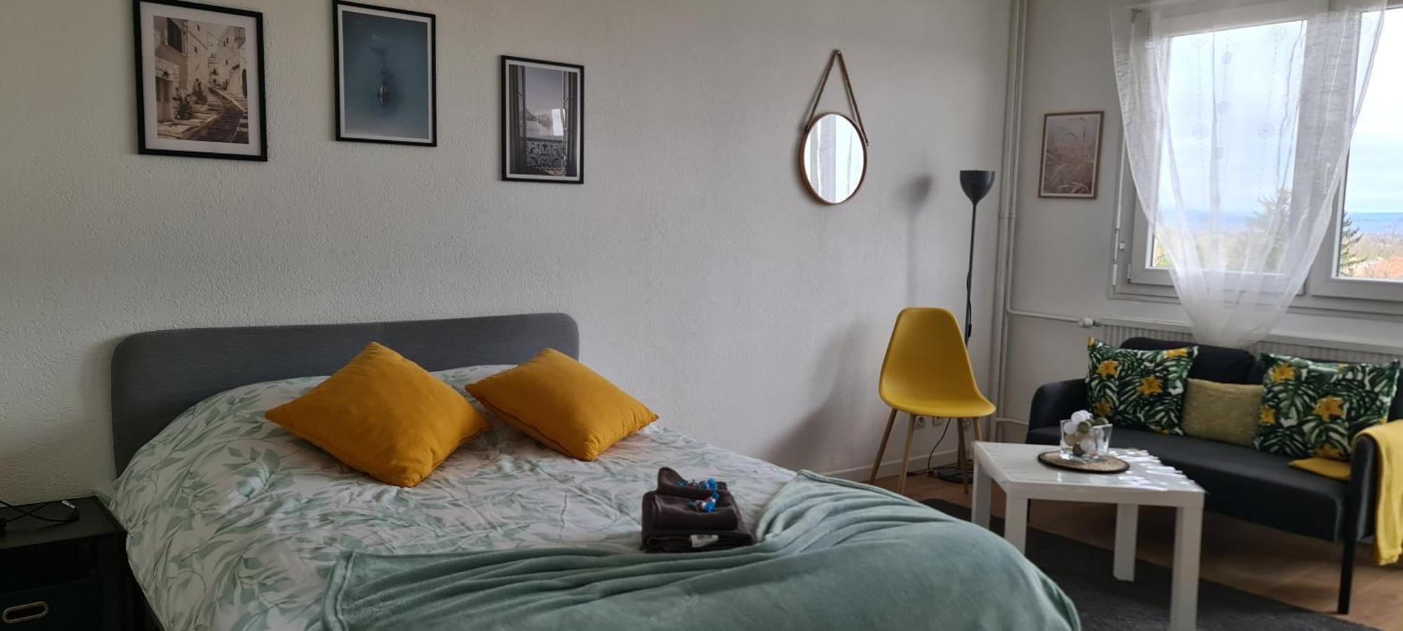 Studio Kulla Avec Terasse 5Mn Basel Airport Сен-Луи Екстериор снимка